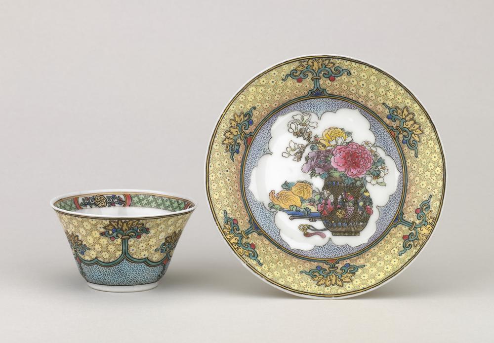 图片[1]-cup; saucer BM-Franks.693.+-China Archive